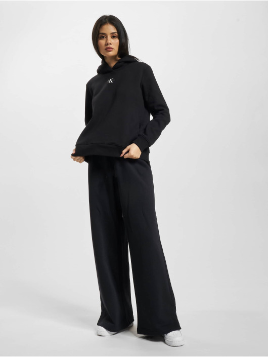 Calvin Klein Felpa con cappuccio Jeans Micro Monogram nero