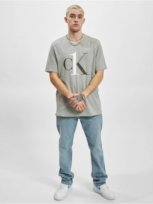 Calvin Klein t-shirt Crewneck grijs
