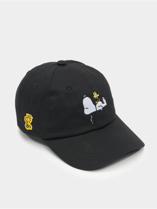 Capslab Casquette Snapback & Strapback Peanuts noir