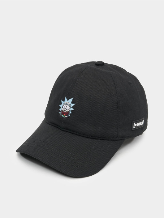 Capslab Casquette Snapback & Strapback Rick and Morty noir