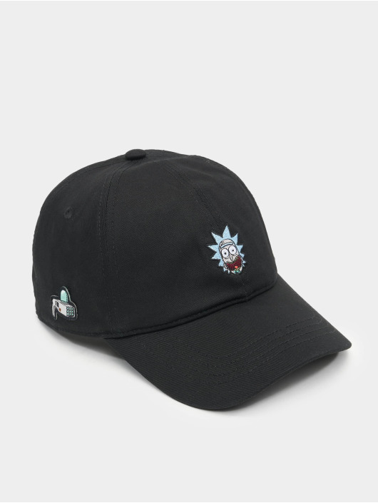 Capslab Casquette Snapback & Strapback Rick and Morty noir