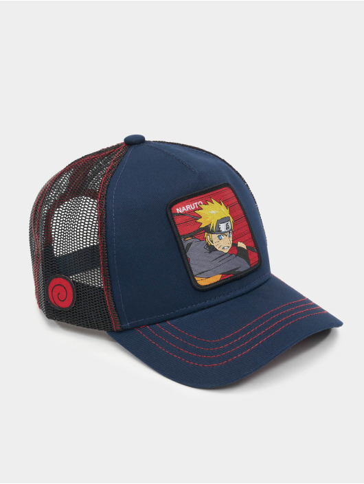 Capslab Casquette Trucker mesh Naruto bleu