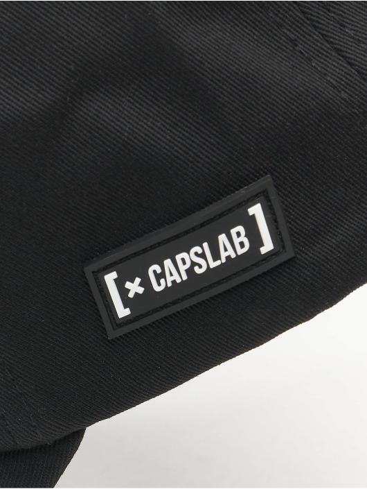 Capslab Snapback Cap Peanuts nero