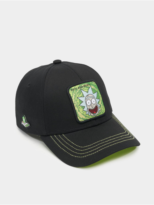 Capslab Snapbackkeps Rick and Morty svart