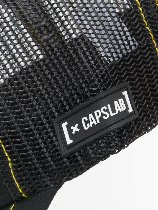 Capslab trucker cap One Piece zwart