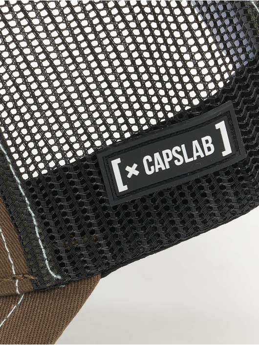 Capslab Trucker Caps Rick and Morty hnědožlutý