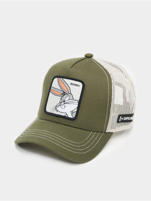 Capslab Trucker Caps Looney Tunes hnědý