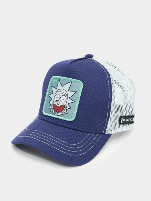 Capslab Trucker Caps Rick and Morty modrý