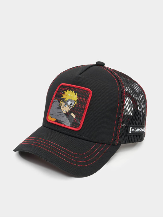 Capslab Trucker Caps Freegun Naruto čern
