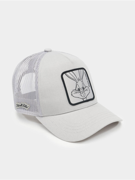 Capslab Trucker Caps Looney Tunes šedá