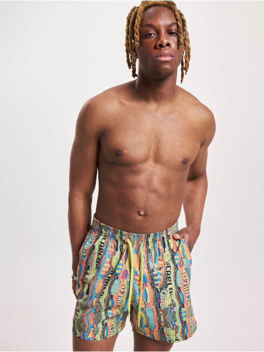Carlo Colucci Badshorts Swim grön