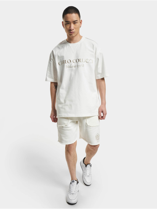 Carlo Colucci Camiseta Oversize blanco
