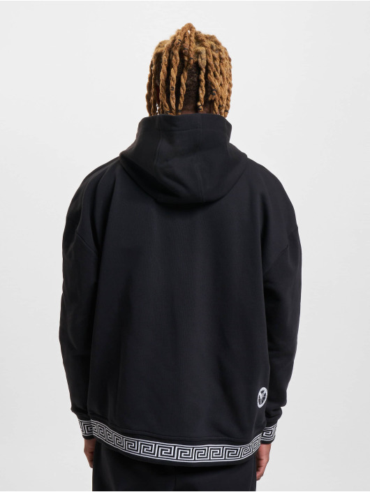 Carlo Colucci Hoodies con zip Milano nero