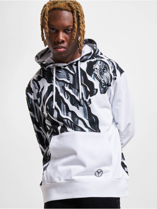 Carlo Colucci Hoody Print wit