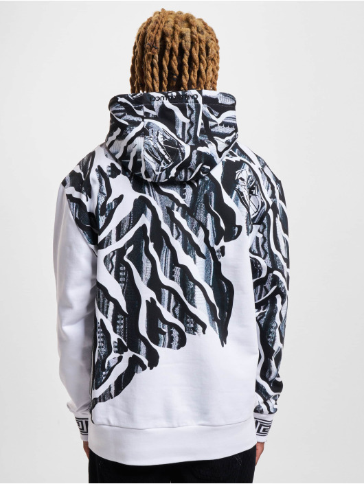 Carlo Colucci Hoody Print wit