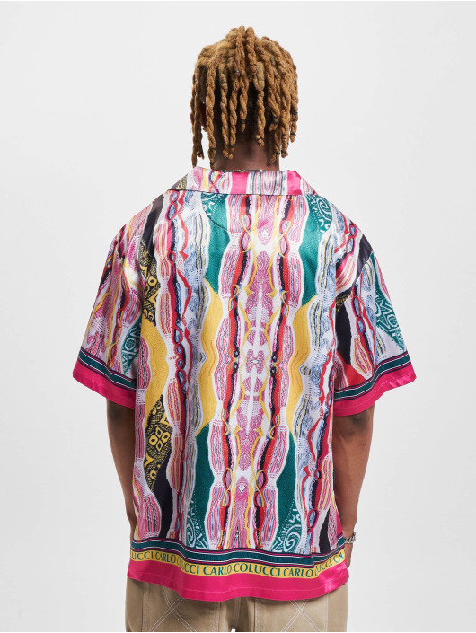 Carlo Colucci Košile Knit Print barvitý