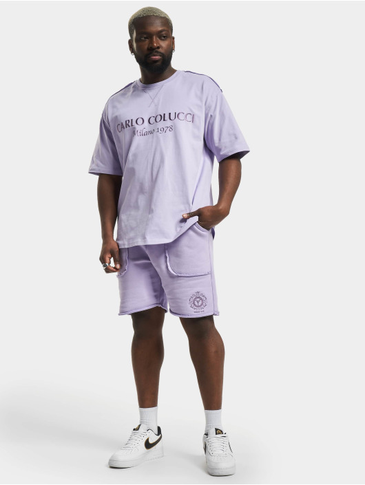 Carlo Colucci shorts Oversize paars