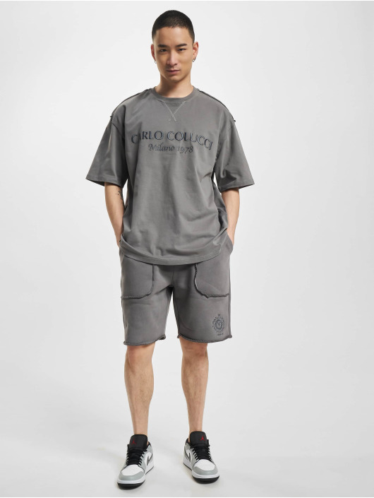 Carlo Colucci Shortsit Oversize harmaa
