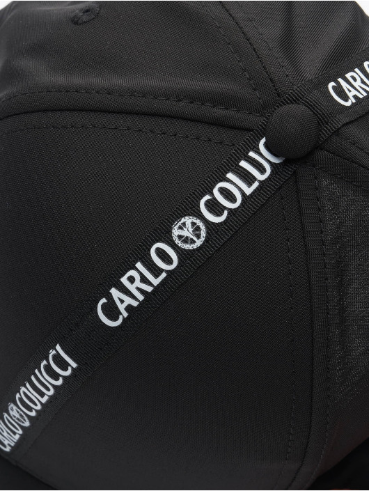 Carlo Colucci Snapback Cap Basecap schwarz