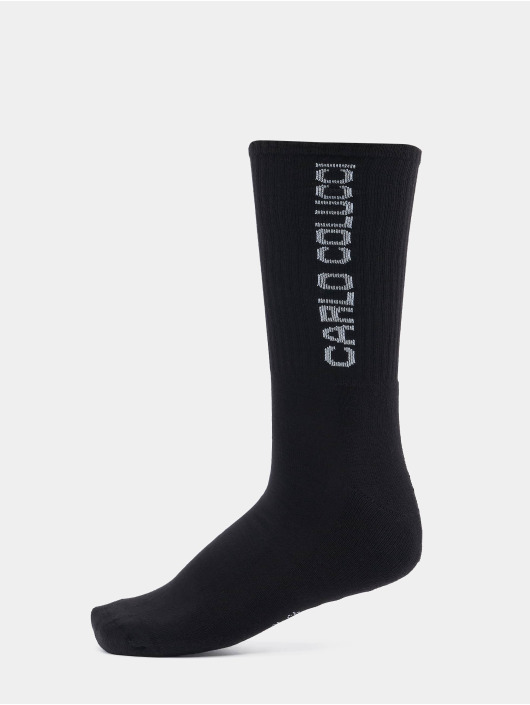 Carlo Colucci Socken Logo weiß