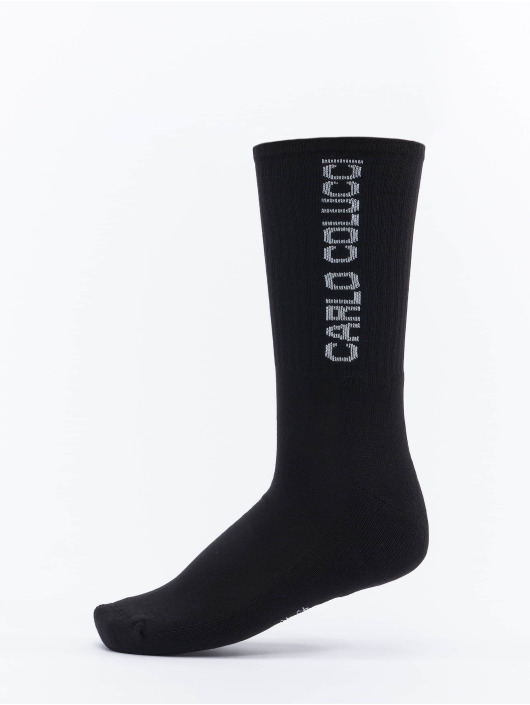 Carlo Colucci Sokken Logo zwart