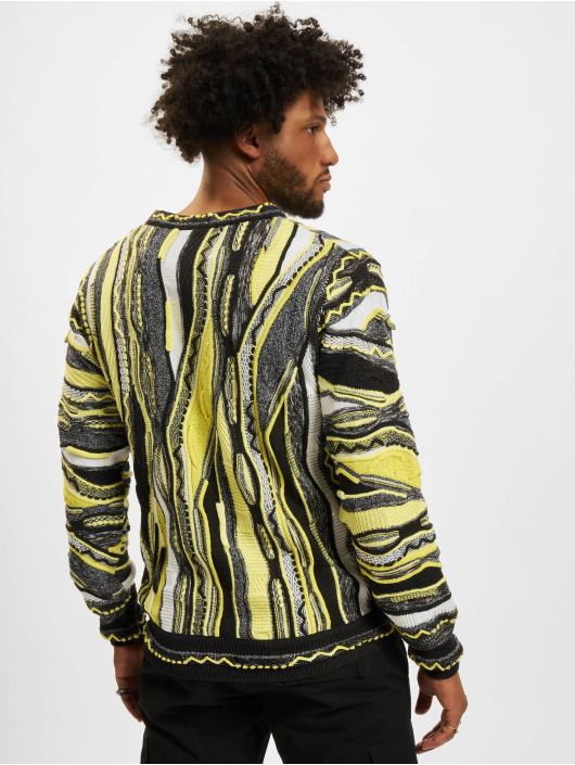 Carlo Colucci Sweat & Pull Sweatshirt jaune