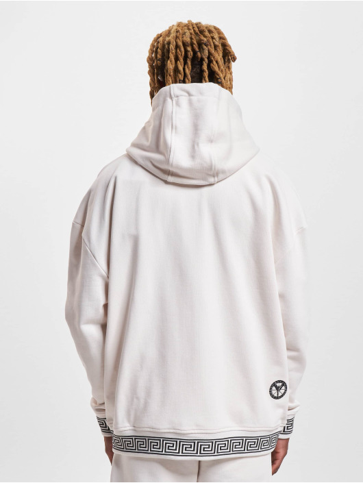 Carlo Colucci Sweat capuche zippé Milano beige