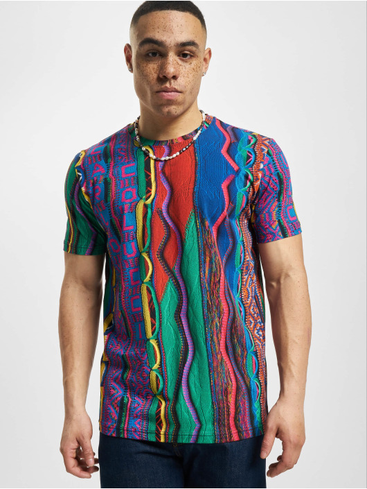 Carlo Colucci T-paidat Knit Print sininen