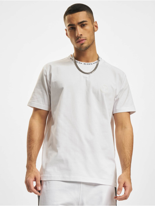 Carlo Colucci T-Shirt Basic blanc