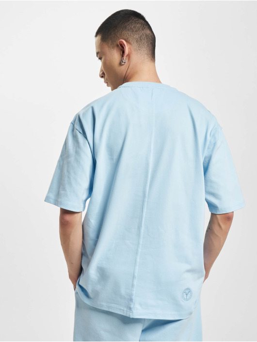 Carlo Colucci T-Shirt Oversize blau