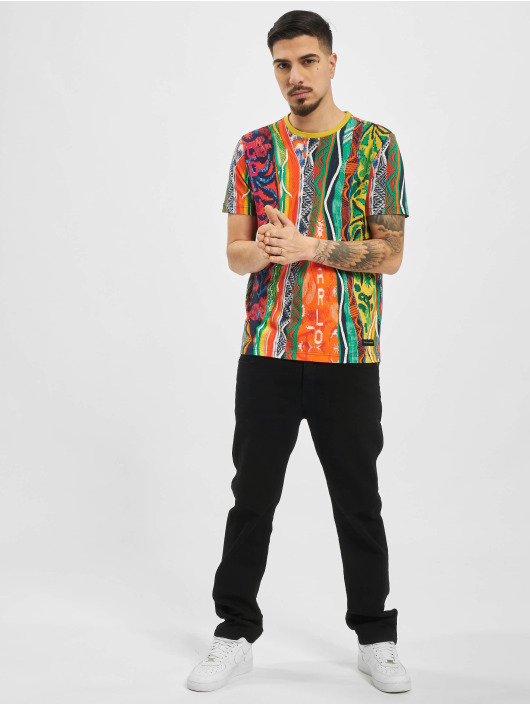 Carlo Colucci T-Shirt Retro colored