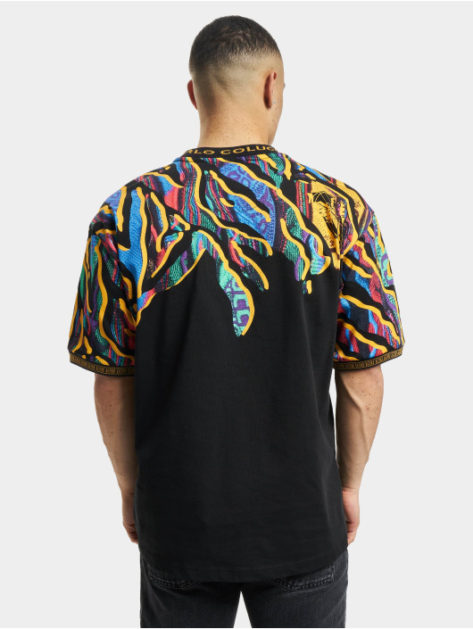 Carlo Colucci T-Shirt Oversize Print noir
