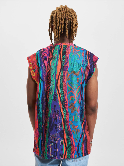 Carlo Colucci Tank Tops Knit Print variopinto