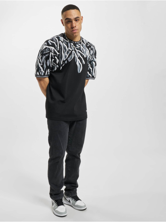 Carlo Colucci Trika Oversize Print čern