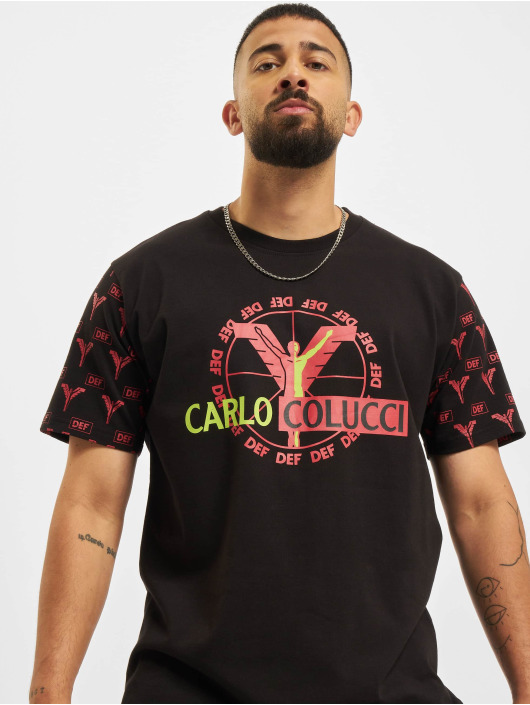 Carlo Colucci x DEF T-paidat Logo musta