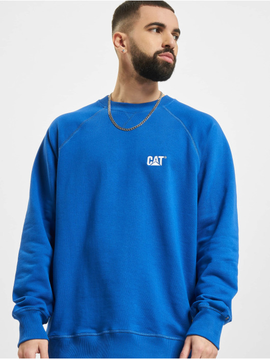Caterpillar Sweat & Pull Small Logo Roundneck bleu
