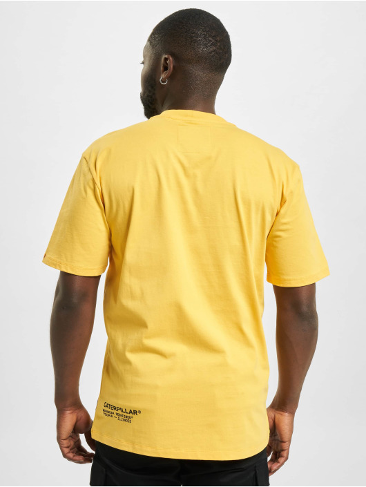 Caterpillar T-Shirt Vintage Workwear gelb