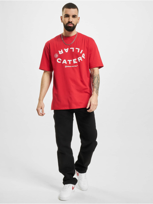 Caterpillar T-Shirt Vintage Workwear rouge