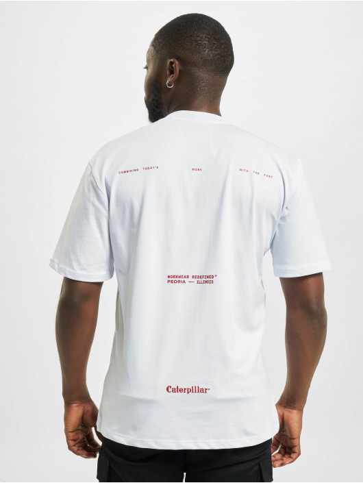 Caterpillar T-Shirt Workwear weiß