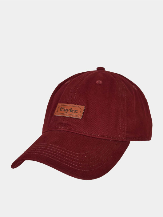 Cayler & Sons Casquette Snapback & Strapback Classy Patch Curved rouge
