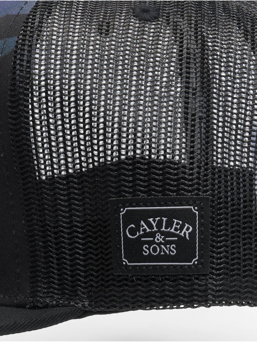 Cayler & Sons Casquette Trucker mesh Wl Flashin Dark noir