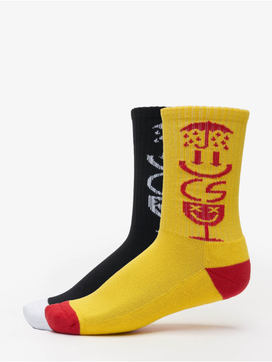 Cayler & Sons Chaussettes Iconic Icons Socks 2 Pack noir
