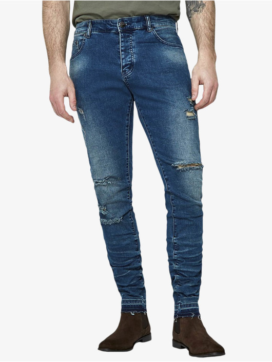 Cayler & Sons Skinny Jeans ALLDD Stacked Ian Denim blau