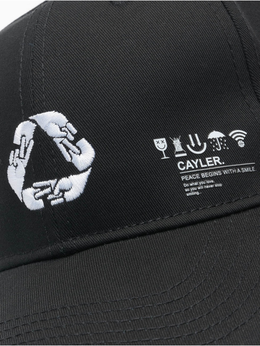 Cayler & Sons Snapback Cap Iconic Peace black