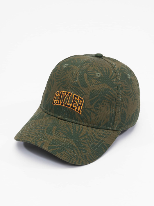 Cayler & Sons Snapback Cap Wl Palmouflage Curved in olive
