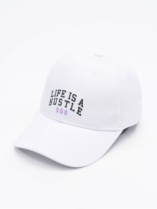 Cayler & Sons Snapback Caps Hustle Life Curved bialy