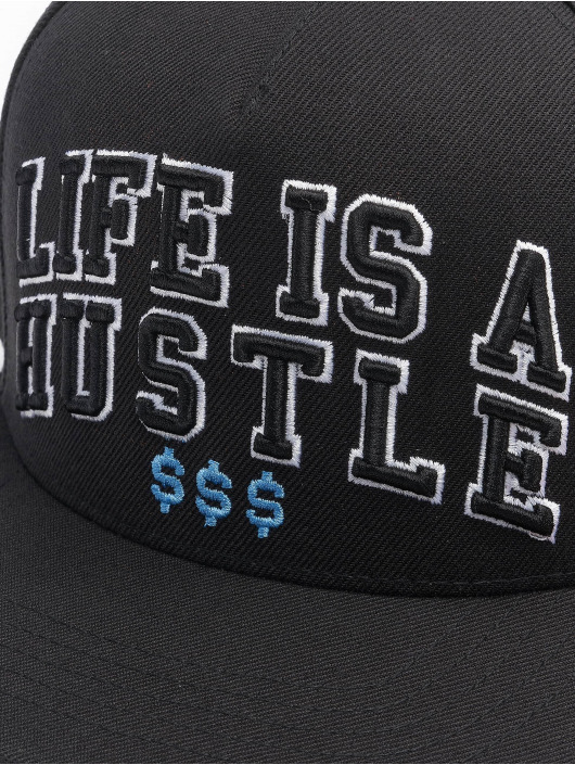 Cayler & Sons Snapback Caps Hustle Life czarny
