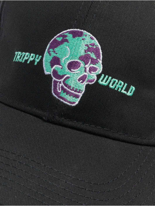 Cayler & Sons Snapback Trippy Skull Curved èierna