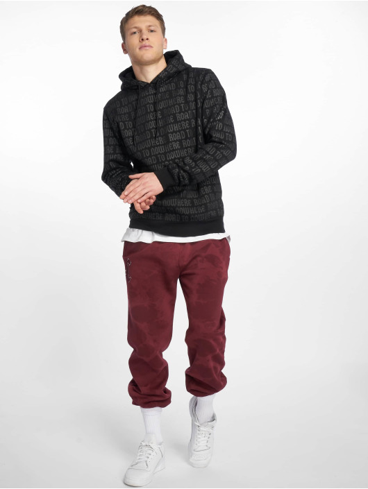 Cayler & Sons Spodnie do joggingu Blackletter czerwony