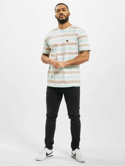 Cayler & Sons T-Shirt WL Inside Printed Stripes blanc